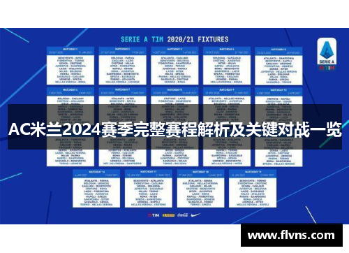 AC米兰2024赛季完整赛程解析及关键对战一览